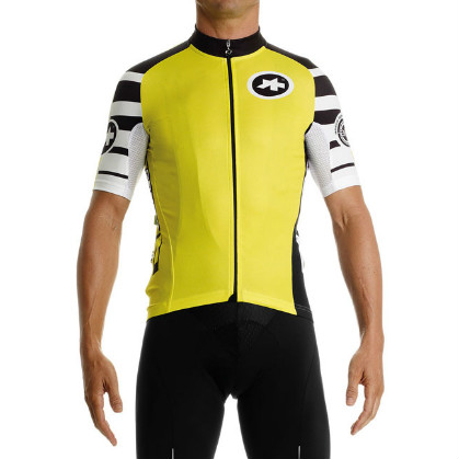 Assos SS.mangussta_s7 fietsshirt geel unisex AS132024731V